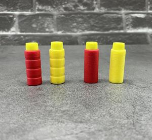 Tamaño corto 36*12,8mm EVA espuma recarga balas dardos para pistola de juguete Blaster para BK1 <span class=keywords><strong>ACE</strong></span> - Product Image 6