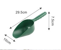 Pelle à terre en résine plastique industrielle pour le jardinage, le creusement, la transplantation, le rempotage, utilisation pour les travaux de plantation à la maison et au jardin