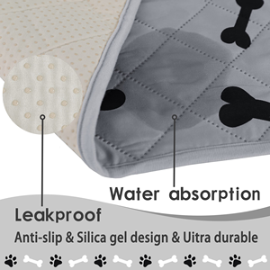Factory Custom Washable Dog Pee Pads Non-slip Puppy <b>Training</b> Pads Suitable for Birthing <b>Potty</b> <b>Training</b> and Home <b>Training</b> Mat - Product Image 2