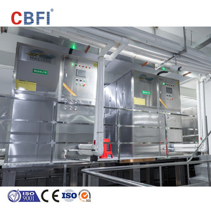 Combinazione di 4 macchina del ghiaccio del cubo da 5 tonnellate per la fabbrica di ghiaccio commestibile automatica della pianta 20 tonnellate del ghiaccio - Product Image 2