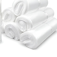 Rouleau de sacs plats transparents en PE 65x90cm 38µm, 90 sacs par rouleau, LDPE transparent pour la protection des grandes machines et des pièces métalliques