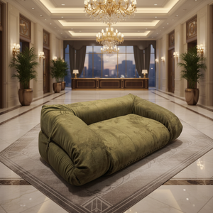 Ensemble de canapé-lit RUNXI de style nordique élégant, meubles de salon, canapé en tissu à assise profonde, canapé modulaire - Product Image 4