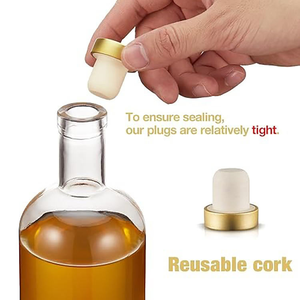 Usine de fabrication de bouteilles de vin en <span class=keywords><strong>verre</strong></span> flint pour spiritueux, vodka, whisky, <span class=keywords><strong>rhum</strong></span>, liqueur avec bouchon, formats 100 ml et 1000 ml - Product Image 4