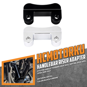 Adaptateur de fixation pour guidon de moto Harley Softail Breakout Fat Boy 18-25 Touring Road Street Glide <span class=keywords><strong>Dyna</strong></span> - Product Image 2