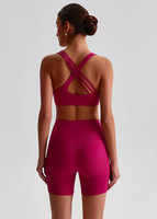 Combinaisons de sport pour femmes, souples, extensibles, compressives, non transparentes, respirantes, pour la gym et le yoga