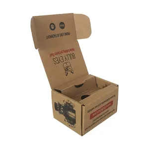 Caja de embalaje corrugado con impresión personalizada, embalaje de regalo pequeño, venta al por mayor