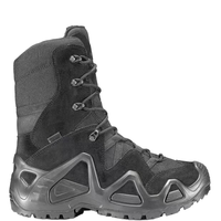 Bottes tactiques d'hiver unisexes WANZHUO à tige haute, lacées, imperméables, durables, en cuir et caoutchouc, pour la randonnée et l'escalade en extérieur