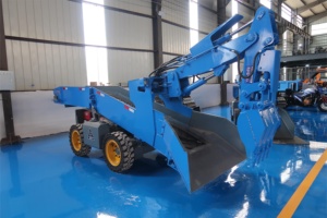 Huansheng alat pengangkut gulungan hidrolik, alat pemuat beroda untuk menambang hidrolik silinder Mucking pemuat depan - Product Image 2