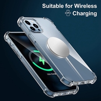 Coque de téléphone portable transparente en TPU ultra-fine et antichoc pour iPhone 11 12 13 14 15 16 17 Pro Max – Vente en gros 2026