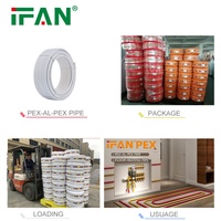 IFAN - Vente flash - Tuyau PEX de couleur personnalisée 16-32 mm - Tube PEX pour chauffage par le sol - Tuyau PEX Al PEX