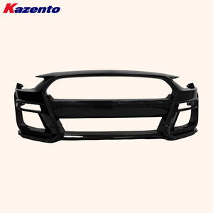 Para <span class=keywords><strong>Ford</strong></span> <span class=keywords><strong>Mustang</strong></span> <span class=keywords><strong>Shelby</strong></span> <span class=keywords><strong>GT500</strong></span> 18-23 solo Carbon XSJ Style Kits de cuerpo de parachoques delantero - Product Image 2