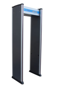 Yetişkin güvenlik koruması için SD-600 çok frekanslı <span class=keywords><strong>Metal</strong></span> dedektörü IP54 derece 20cm bobin 10 inç hassasiyet - Product Image 1