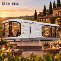 Cabane de glamping portable de style sud-ouest ZH-ENG P7 avec garantie d'un an pour les centres de villégiature, les parcs de vacances et les campings pittoresques