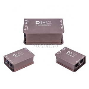 Boîtier DI passif professionnel DI-T2 2 canaux en métal, large plage dynamique, poignée, signaux chauds, double transformateurs pour guitare basse et synthétiseur - Product Image 5