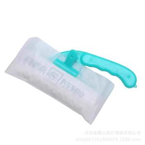 Cepillo desechable para cama Henan Longshan Medical, 10 cm x 25 cm, blanco, tela no tejida, grado estéril, para limpieza en hospitales y clínicas. - Product Image 5