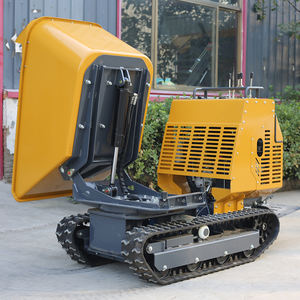 Гусеничный транспортер сверхмощный мини-самосвал с гидравлической системой сброса из Китая - Product Image 6