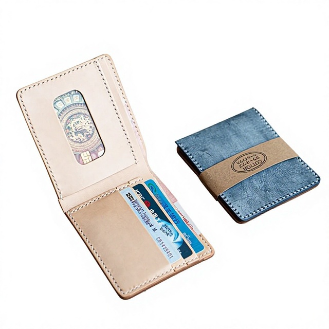 Wholesale Price Slim Wallet Card Holder Women Genuine Leather Candy Fashion Mini Purse RFID Blocking Business Credit Card Holder