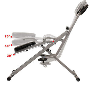 Máquina de <span class=keywords><strong>Remo</strong></span> Wavar Iron Exercise Row Machine Rower-Ride Rack Core Trainer para <span class=keywords><strong>Gimnasio</strong></span> en Casa - Color Negro/Plateado - Equipo de Ejercicio Cardiovascular - Product Image 6