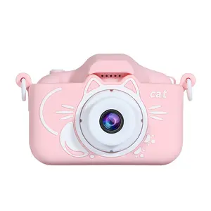 Children's Digital Camera with 2.0 Inch Screen 1080P HD 20MP Built-in 32GB SD Card Selfie Camera for 3-12 Years Toys