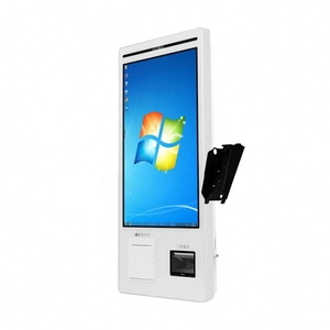 Indoor Payment Terminal 21.5'' Oem Customized Floor Standing <b>Touch</b> <b>Screen</b> Kiosks With Cash Acceptor <b>Machine</b> - Product Image 2
