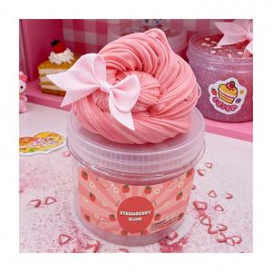 Kit de Modelado DIY de Slime de Mantequilla con Purpurina y Texturas de Arcilla y Espuma, con Abalorios de Algodón Pastel y Cuentas Aromáticas, para Manualidades - Product Image 4