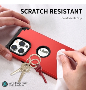 <span class=keywords><strong>เคส</strong></span>เกราะไฮบริดป้องกันการกระแทกสามชั้นสำหรับ <span class=keywords><strong>iPhone</strong></span> 15 14 13 12 11 x XS XR 6 7 8 <span class=keywords><strong>PLUS</strong></span> MINI PRO MAX ฝาหลัง - Product Image 6