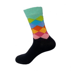 Latest Popular Jacquard Cotton Knitted Funny Winter Custom <b>Socks</b> for Women - Product Image 2