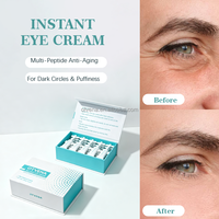 Crème Contour des Yeux Instant Lift aux Herbes pour les Poches et les Cernes, les Rides et les Ridules, Soin Anti-Âge
