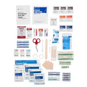 Kit de Primeros Auxilios Portátil de 205 Piezas para Emergencias en Carretera, Hogar, Oficina y Viajes, para Senderismo y Camping - Product Image 4