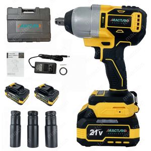 <b>Power</b> Wrench 21V Battery 300 N.M Torque Brushless Electric Impact Wrench 1/2 Inch Cordless <b>Power</b> <b>Tool</b> for Industrial & DIY Use - Product Image 1