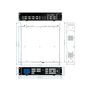 VDWALL A6000 <span class=keywords><strong>Led</strong></span> Video Bộ Vi Xử Lý Bất 4K Đa Màn Hình Nối Bộ Vi Xử Lý <span class=keywords><strong>LED</strong></span> Video Switcher Bộ Vi Xử Lý - Product Image 6