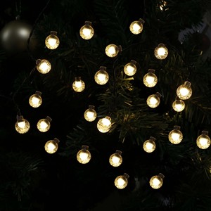 Guirnaldas de luces solares con 10 chips LED, luces decorativas impermeables para exteriores, para jardín, patio, balcón, iluminación ambiental del hogar - Product Image 3