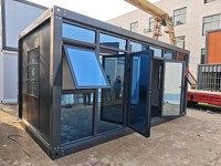 Casa Pequeña de Ensamblaje Rápido con Estructura Pintada al Horno y Guía Remota AR para Anexos y Suites en el Jardín de Canadá