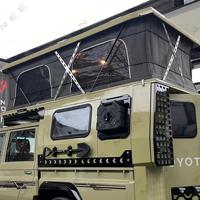 Super Lite Truck Campers – Auvent de camionnette simple cabine en métal pour Toyota Tundra (type demi-cabine)
