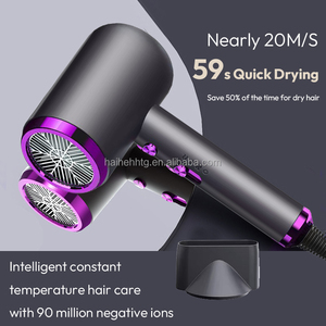 ไดร์เป่าผมไฟฟ้า 2400W มอเตอร์ดีซี พับได้ พร้อมหัวกระจายลมแบบไอออนิกและหัวเป่าลมแบบรวมศูนย์ สำหรับใช้ในโรงแรมและครัวเรือน วัสดุพลาสติก - Product Image 1