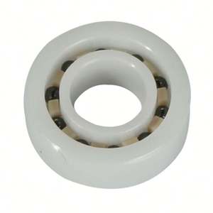 Rodamiento rígido de bolas de cerámica Zirconia ZrO2 miniatura impermeable sellado 604 605 606 607 608 609 - Product Image 3