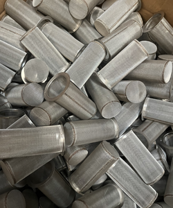 Cartucho de filtro de malla de alambre tejido 304 de acero inoxidable de alta calidad, barril de agujero redondo resistente a la corrosión con servicio de corte - Product Image 6