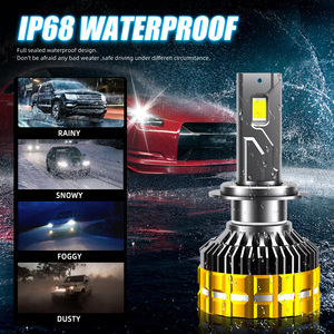 Faro LED Automático TH Howie K300 con Control Remoto, 12V 130W-75W-55W, Intermitente, para H1/H7/H11/9005/9006, Chip 4575, Blanco, Garantía de 12 Meses - Product Image 4