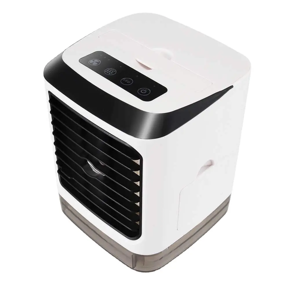 New desktop air cooler air purification mini refrigerator small air conditioning fan desktop moisturizing spray USB fan