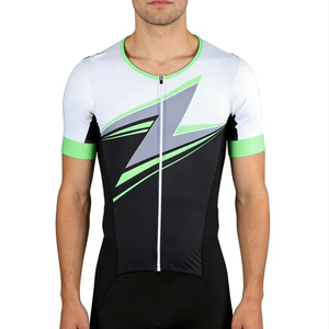 Traje de Triatlón Multicolor, Unisex, de Secado Rápido, con Tela de Soporte, para Natación, Ciclismo y Carrera - Product Image 1