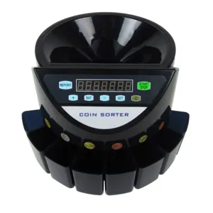 Coin Counter and Sorter USD,EURO, GBP, AUD, SGD, THB