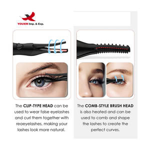 Recourbe-cils électrique chauffant FENGFLY à prix réduit pour approvisionnement mixte, avec peigne à clip, mini, marque privée - Product Image 5