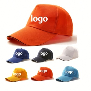 Sombreros personalizados con logotipo gorra de alta calidad de algodón Unisex liso 5 paneles deporte gorras de béisbol sombrero fabricantes personalizados - Product Image 1