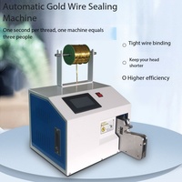 Supermarkt groentetasbindmachine, automatische draadbindmachine voor brood, snoep en fruitverpakkingen