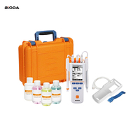 Testeur portable de pH/EC/ISE/Température Testeur multiparamètres de qualité de l'eau ORP, conductivité ionique, TDS, salinité