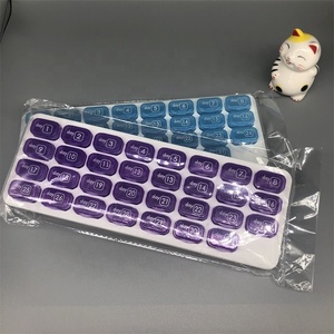 Xu hướng sản phẩm 2025 New arrivals đầy màu sắc hàng tuần Pill Organizer Pill lưu trữ trường hợp - Product Image 4