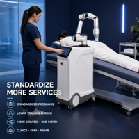 Robot de massage intelligent commercial ZCH 4 en 1 avec bras multi-axes offrant une vue à 360 degrés sur le produit et une planification automatique de trajectoire pour les centres de bien-être et de spa
