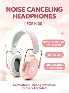 Audífonos de Protección <span class=keywords><strong>Auditiva</strong></span> para Niños, Ligeros, con Cancelación de Ruido, para Bebés y Adolescentes, Protectores Auditivos para Fuegos Artificiales - Product Image 4