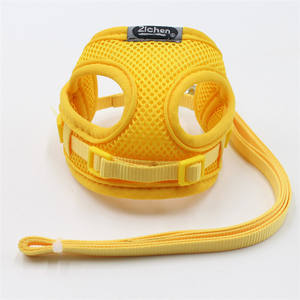 カスタムラグジュアリーパーソナライズロゴアジャスタブルブランクプレーンナイロンペットドッグハーネス - Product Image 6