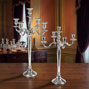 <b>Tall</b> Gold Wedding Flower Vase Metal Candelabra Candle Holder <b>Table</b> Centerpiece Flower Stand Wedding Decoration - Product Image 3